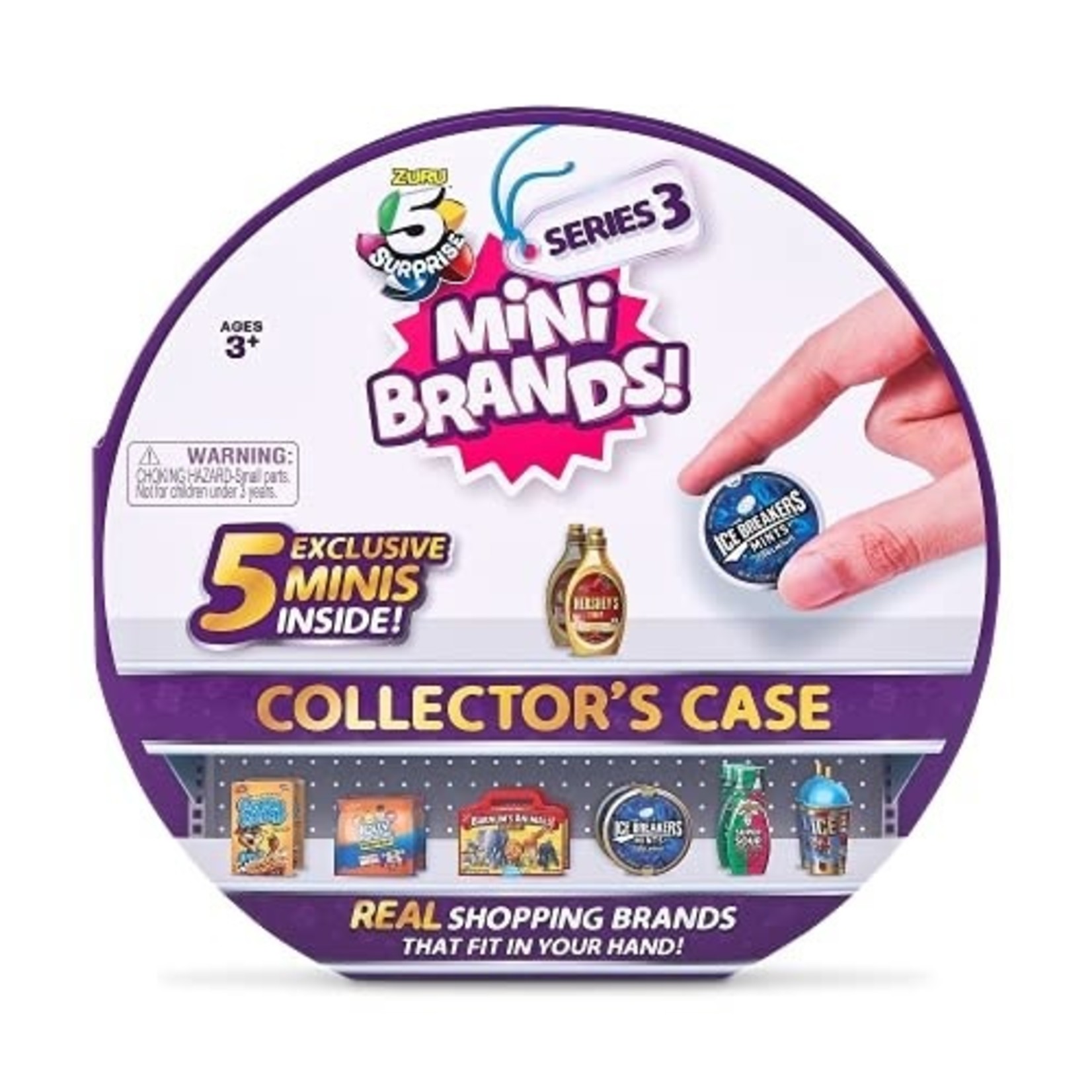 5 Surprise 5 Surprise Mini Brands Series 3 Collector's Case