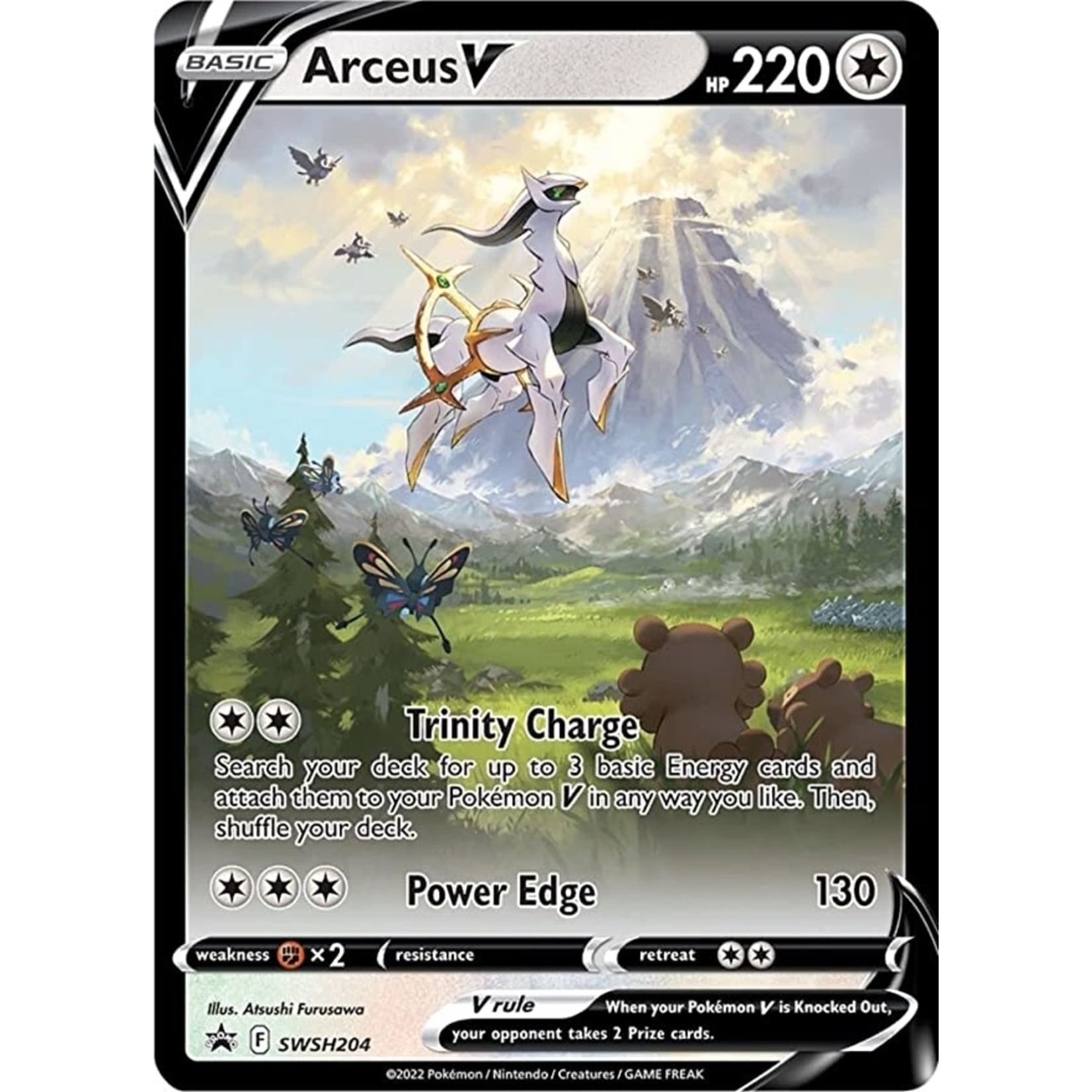Pokémon Pokémon TCG: Arceus V Figure Collection