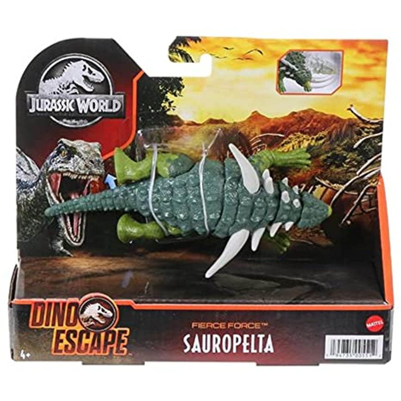 Jurassic World Fierce Force Sauropelta Dinosaur Action Figure