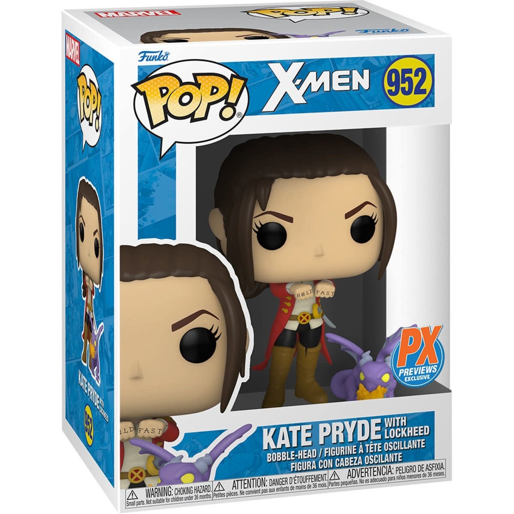 Funko Pop! & Buddy: Marvel X-Men Kate Pryde with Lockheed Vinyl Figure