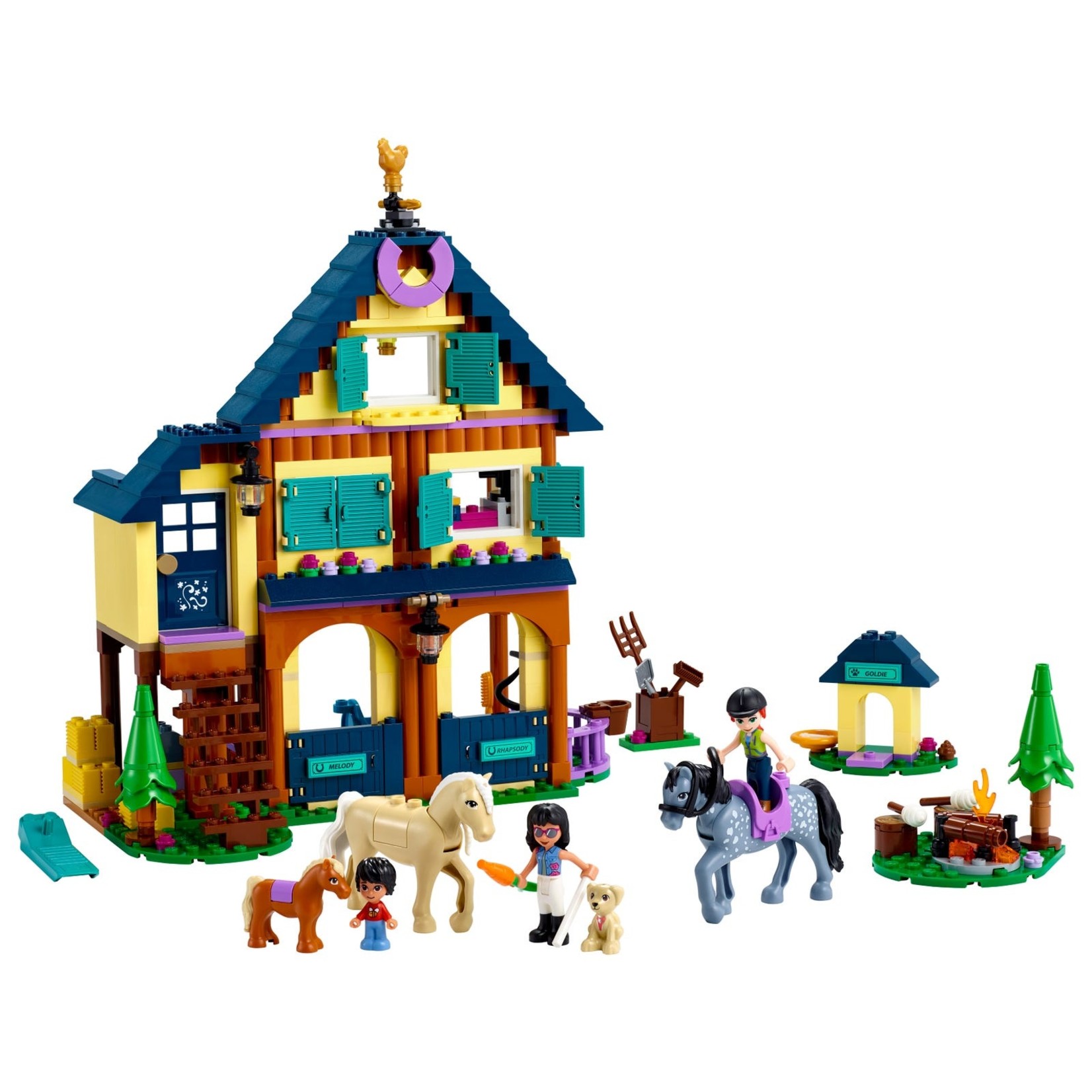 LEGO LEGO Friends Forest Horseback Riding Center 41683