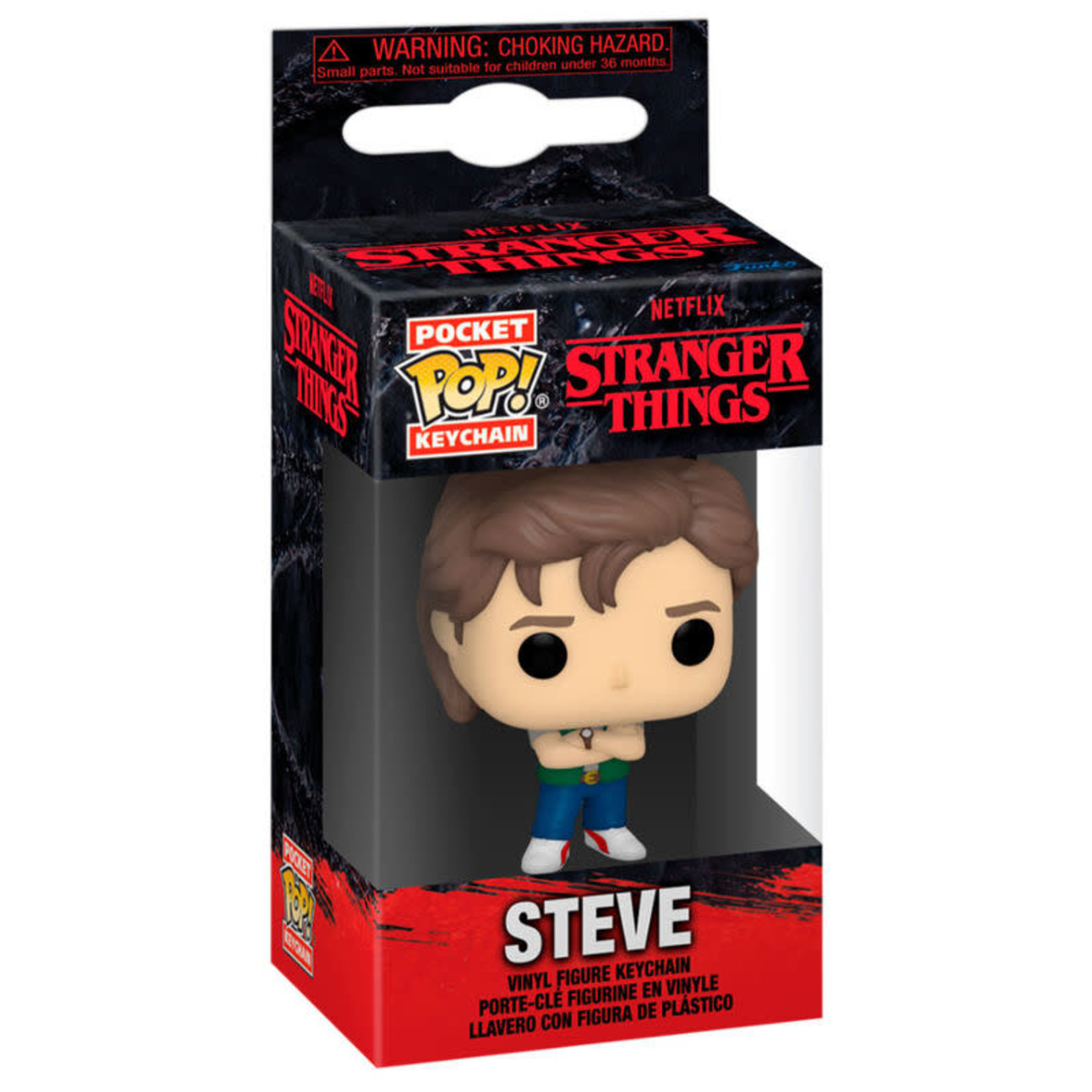 stranger things pop keychain