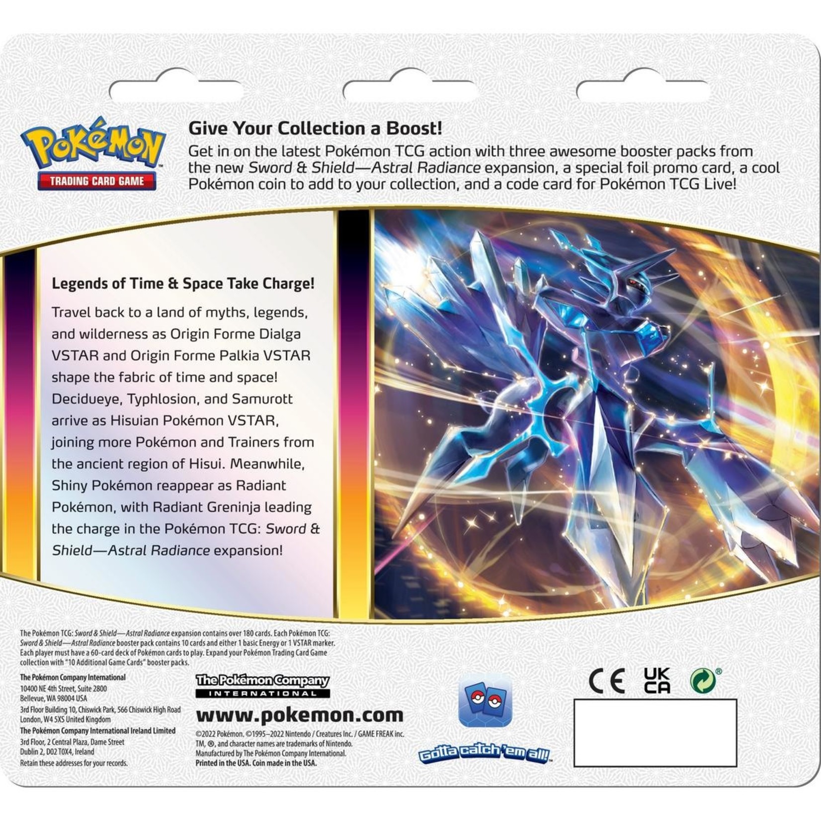 Pokémon Pokémon TCG: Astral Radiance 3 Pack Blister - Eevee