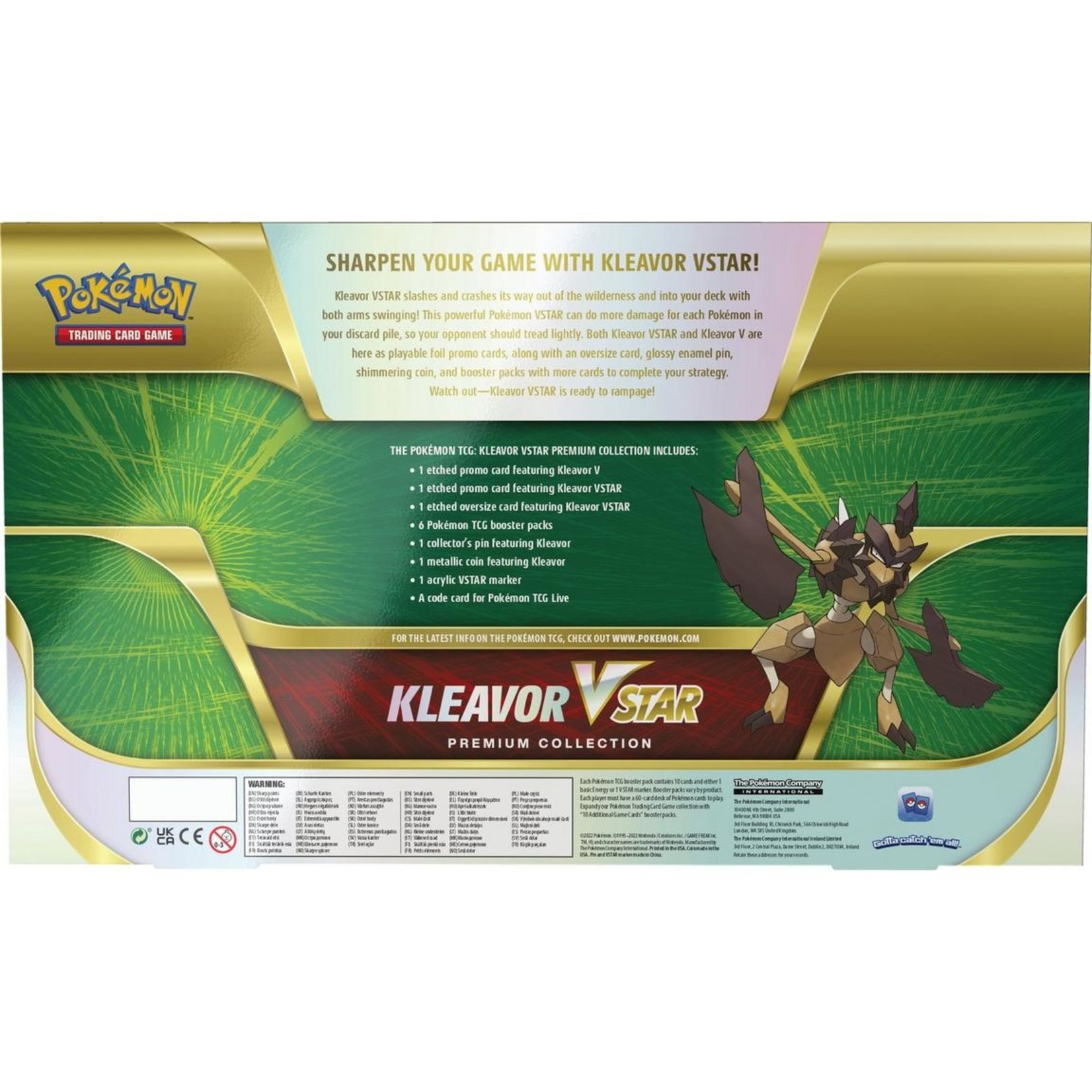 Pokémon Pokémon Kleavor VStar Premium Collection