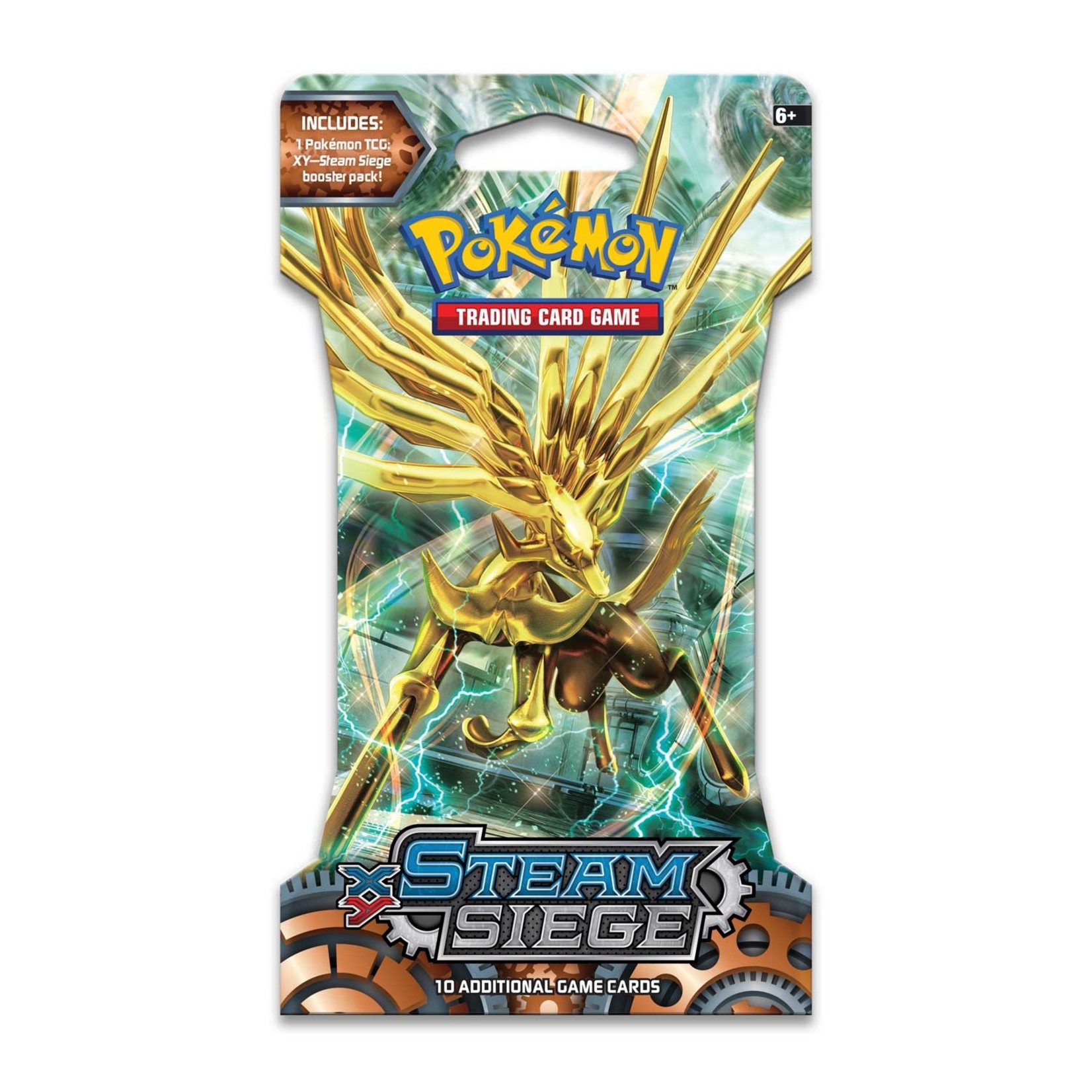Pokémon TCG: XY Steam Siege Sleeved Booster Pack (10 Cards) - Rocket City  Toys