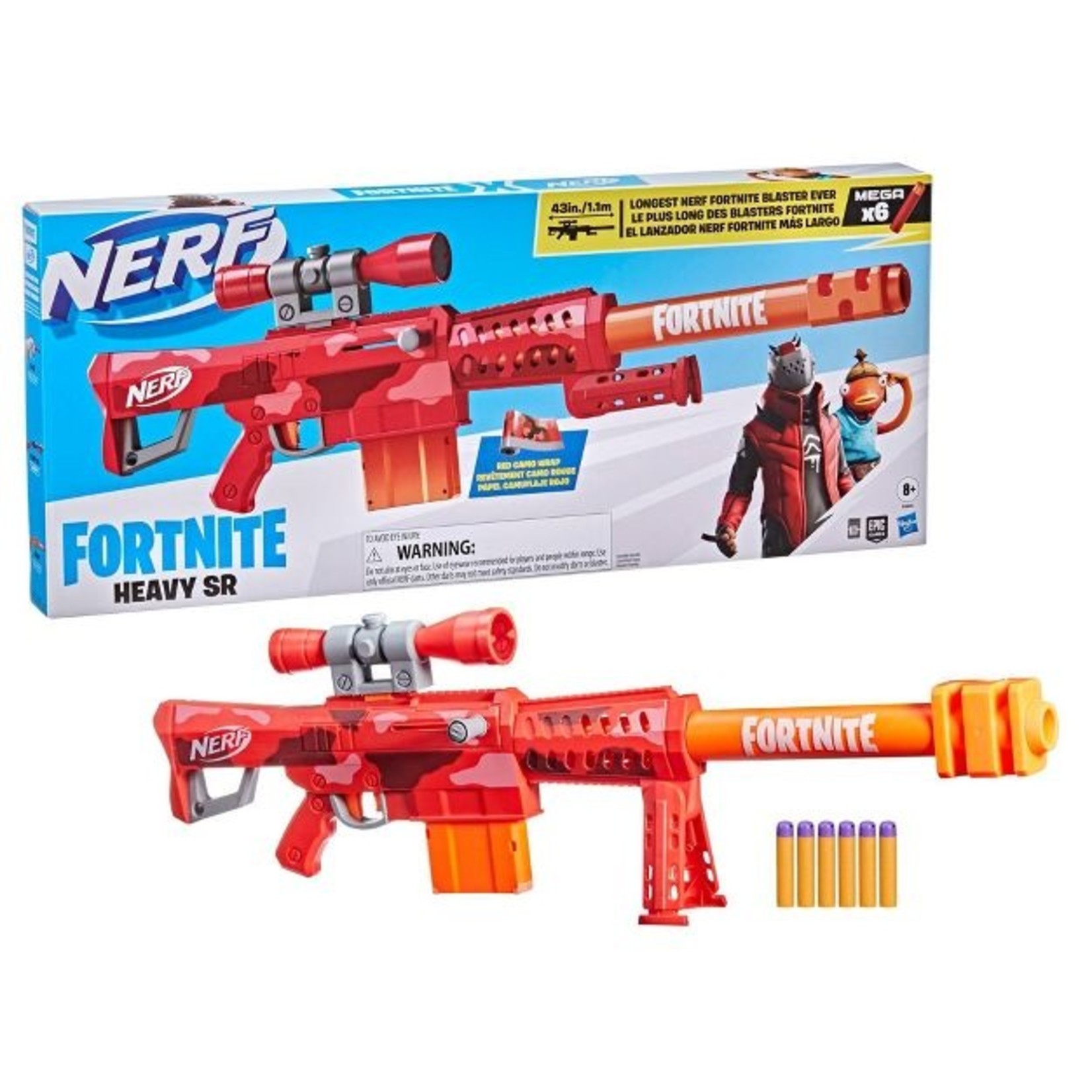 NERF Fortnite Heavy SR Blaster