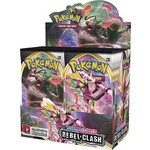 Pokémon Pokémon TCG: Sword & Shield 02 Rebel Clash Booster Display