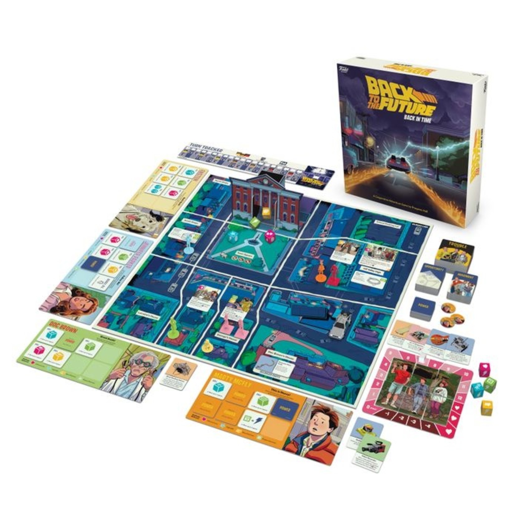 Funko Back To The Future - Back In Time Strategy Game