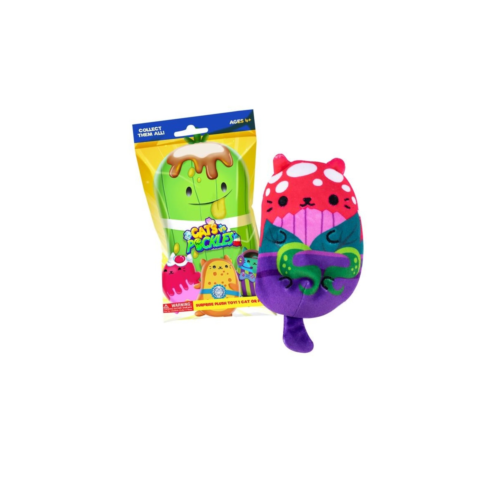 Cats vs Pickles EXCLUSIVE 4 Inch Plush Mystery Bag