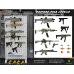 Valaverse Valaverse Action Force Weapons Pack Charlie Accessory Set 1/12 Scale