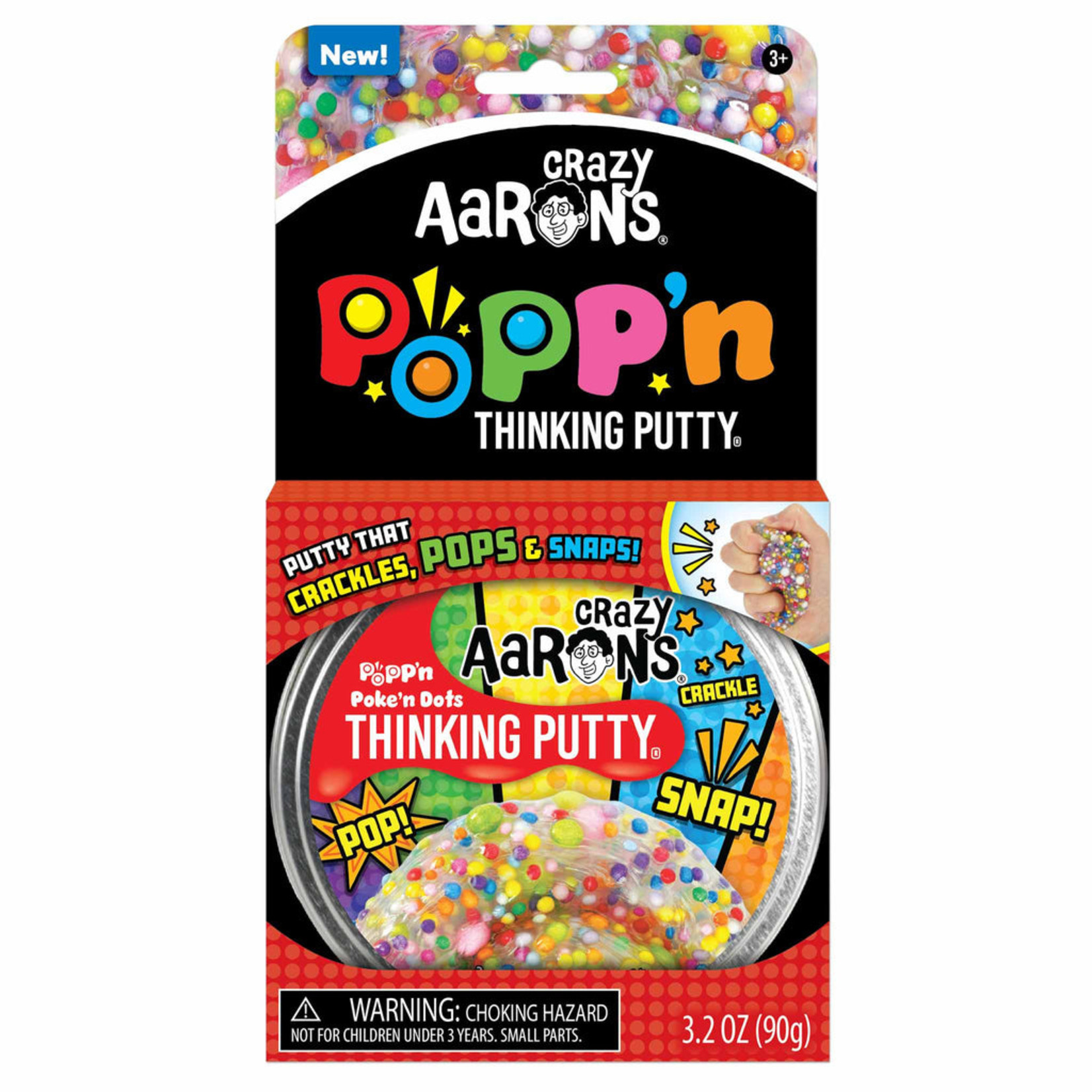 Crazy Aaron's Crazy Aaron's Poke'n Dots - Full Size 4" Thinking Putty Tin