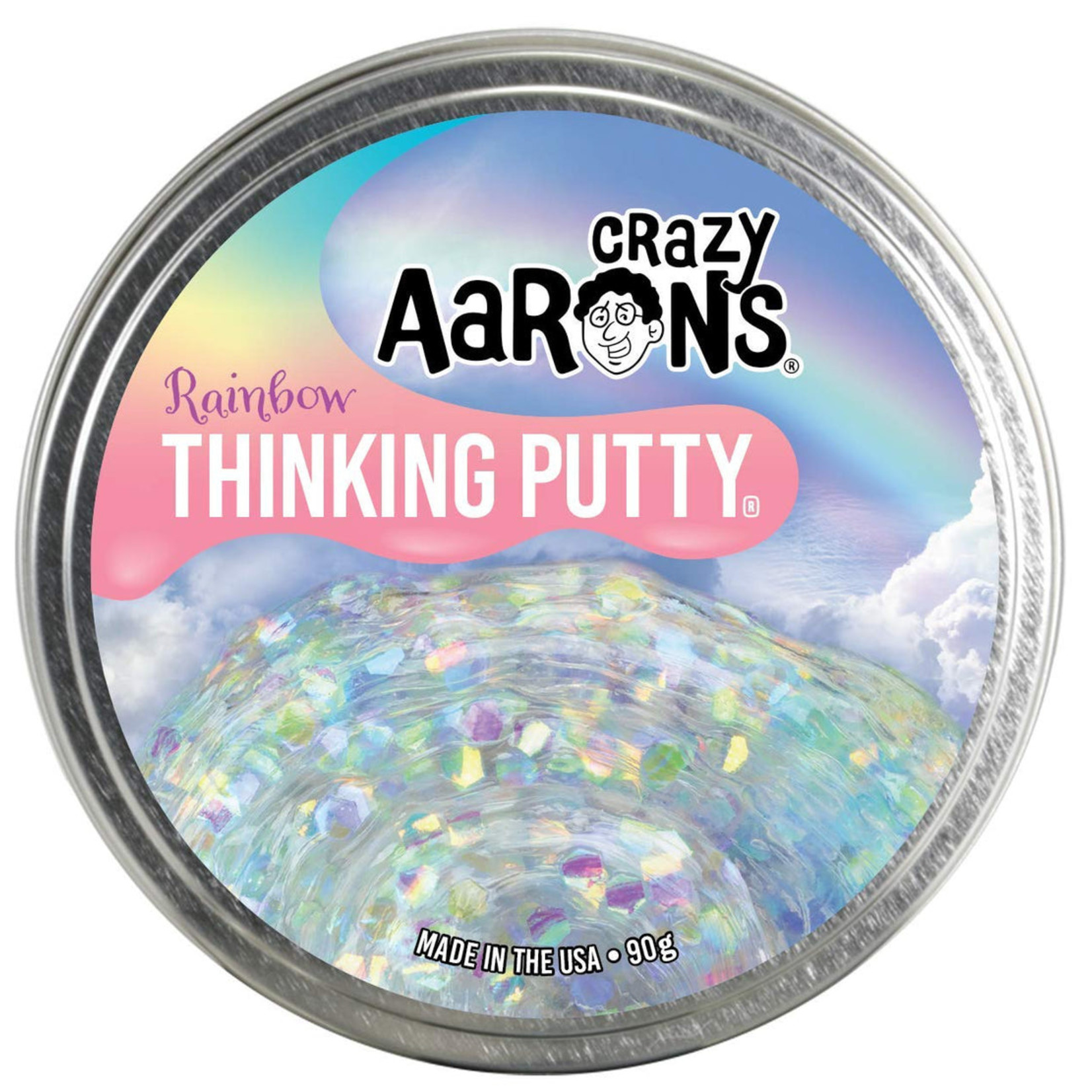 Crazy Aaron's Crazy Aaron's Rainbow 4" Tin Thinking Putty