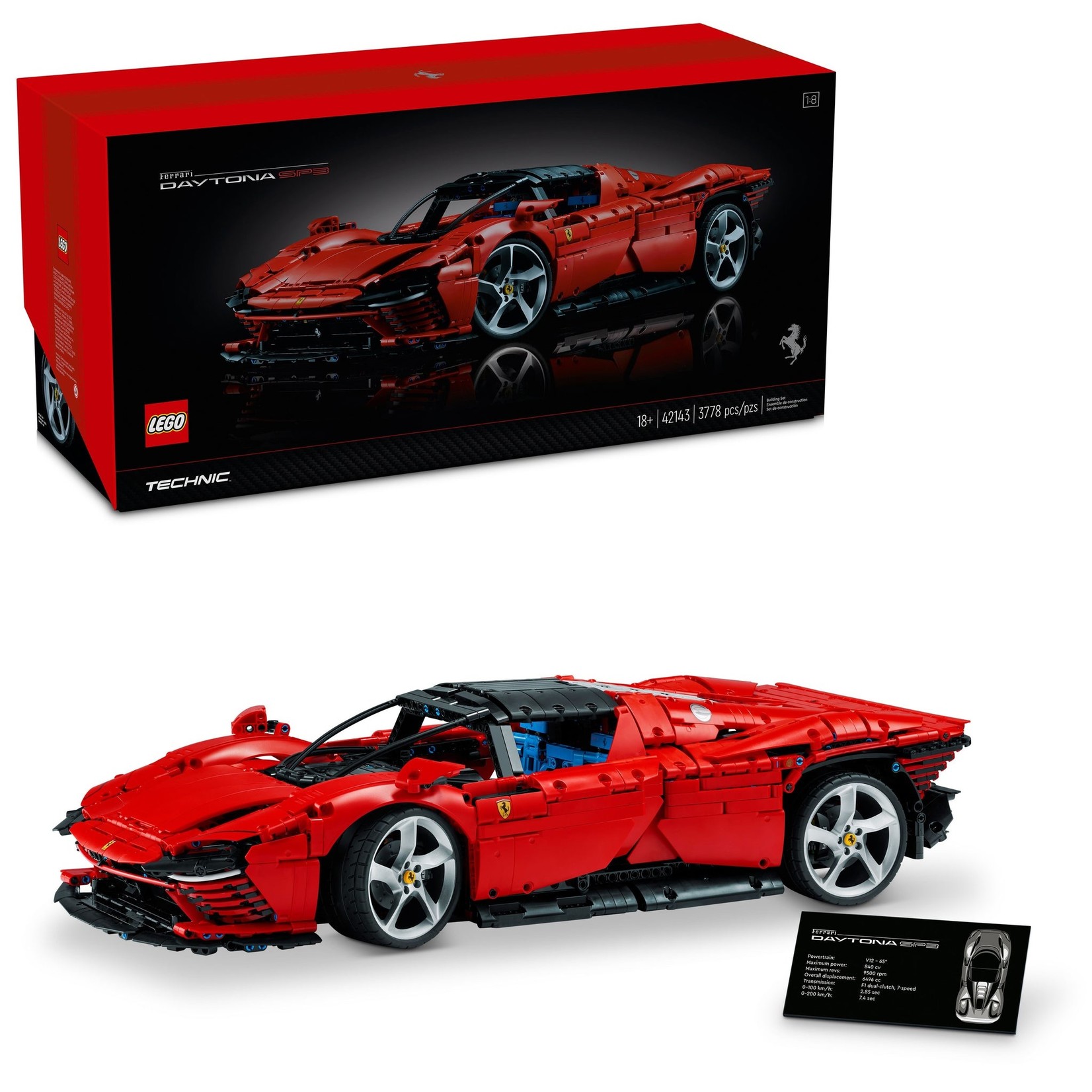 LEGO LEGO Technic Ferrari Daytona SP3 42143