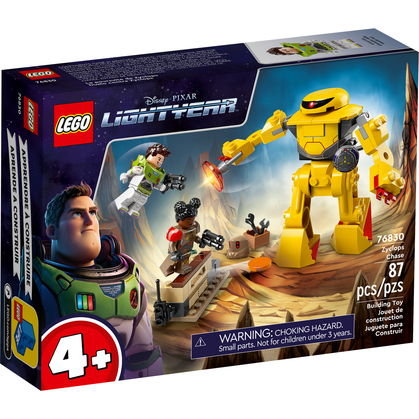 LEGO LEGO Lightyear Zyclops Chase 76830