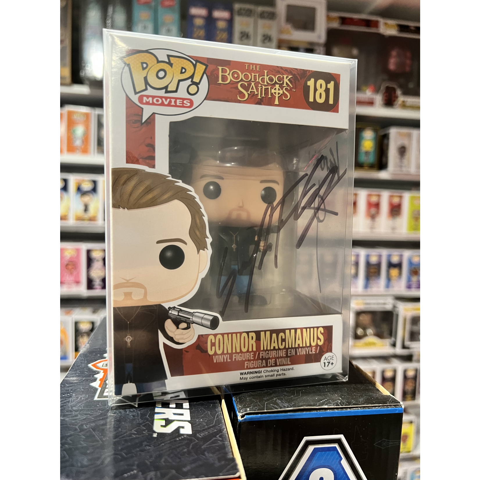 Funko Funko POP! Movies Connor MacManus Autographed by Sean Patrick Flanery