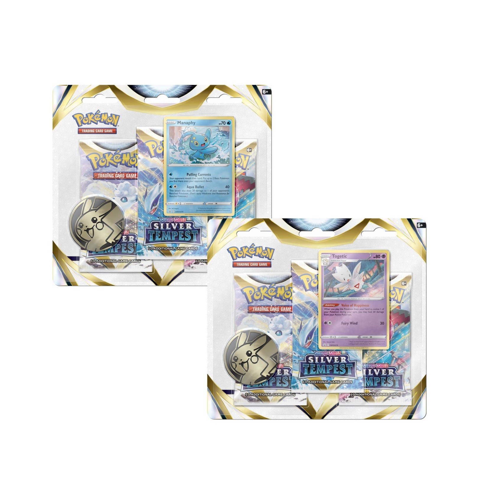 Pokemon Pokémon TCG: Silver Tempest - 3 Pack Blister Booster