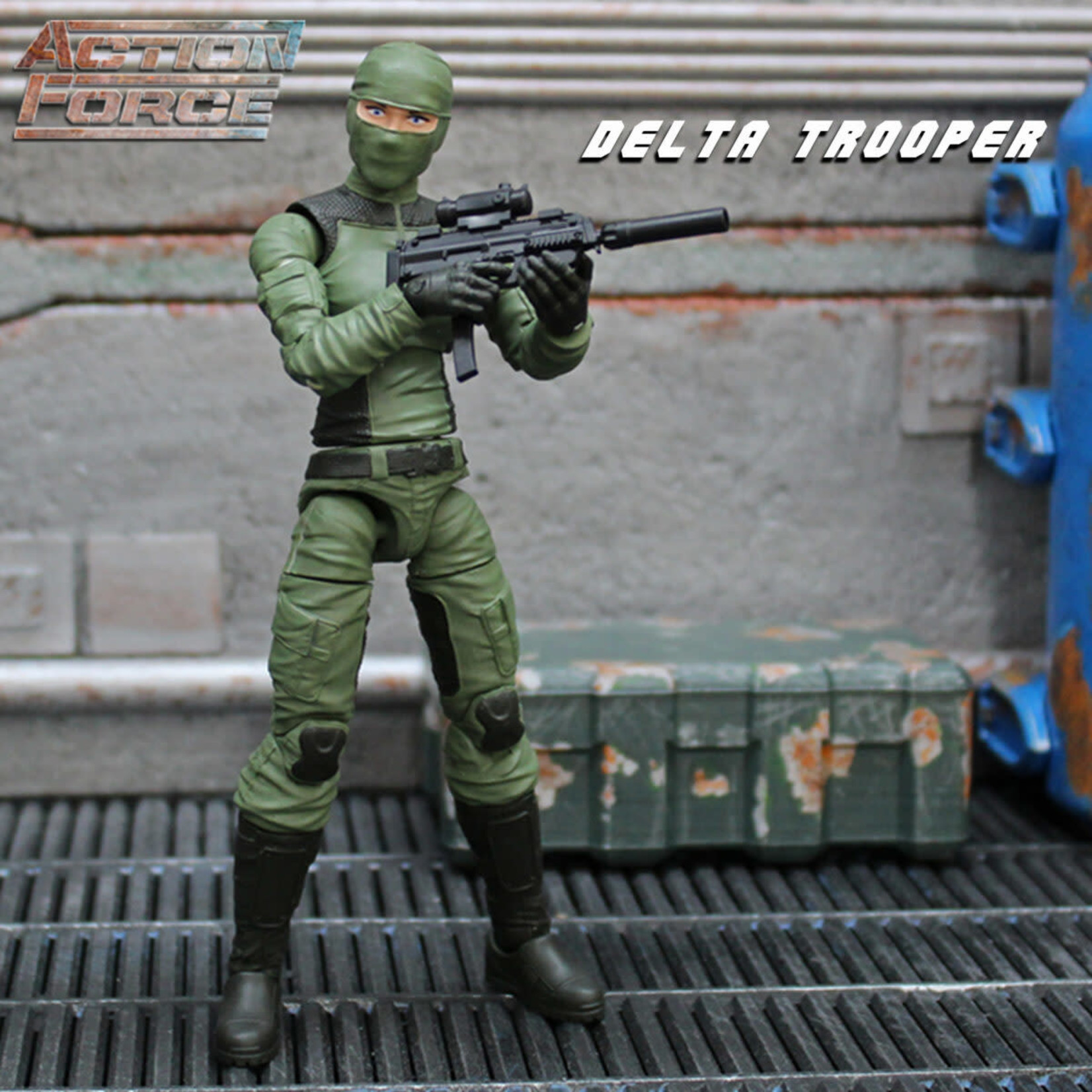Valaverse Valaverse Action Force Delta Trooper 1/12 Scale Action Figure - Series 3