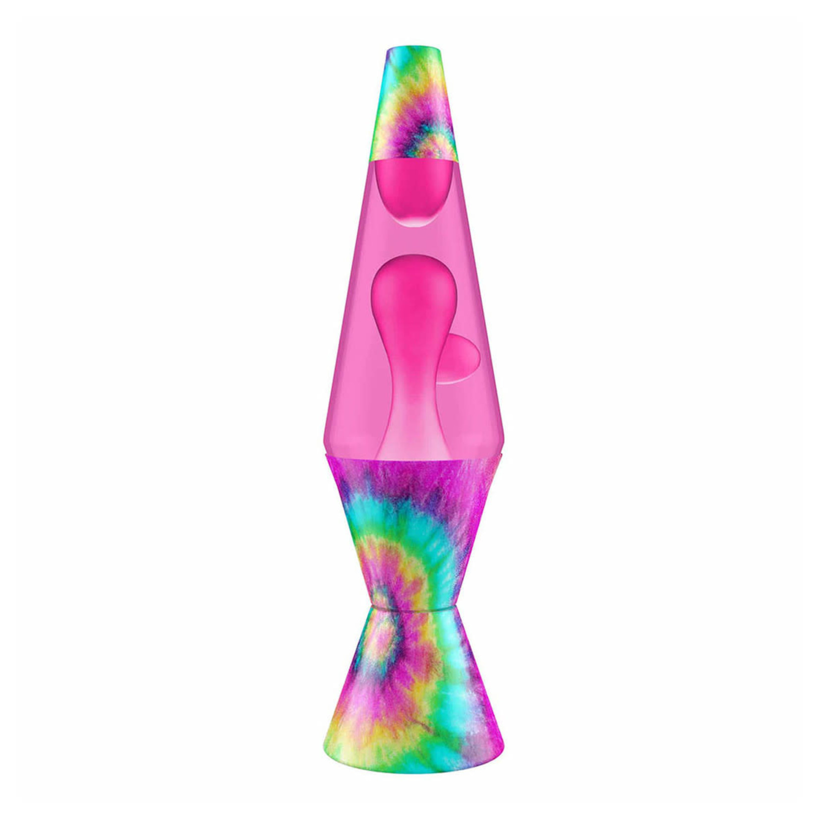 14.5” Lava® Lamp – Tie Dye Pink Spiral