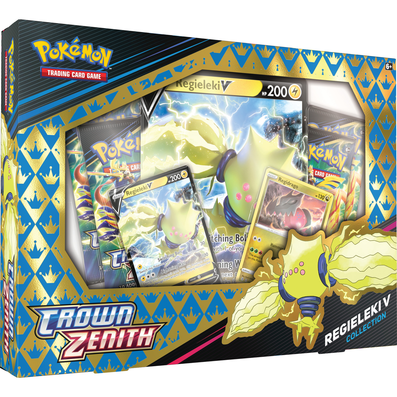 Pokémon Pokemon TCG: Crown Zenith Collection - Regieleki V