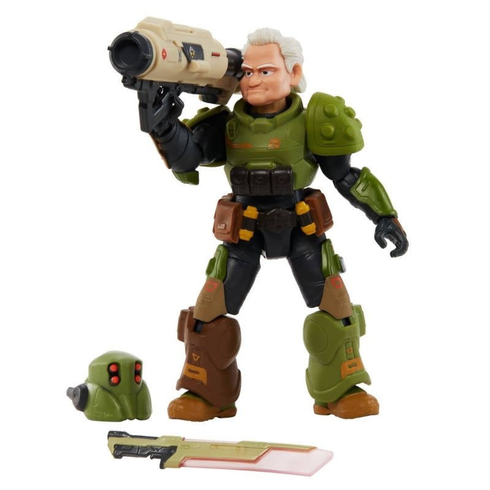 Disney Pixar Lightyear Alpha Class Zap Patrol Darby Steel Collector Figure