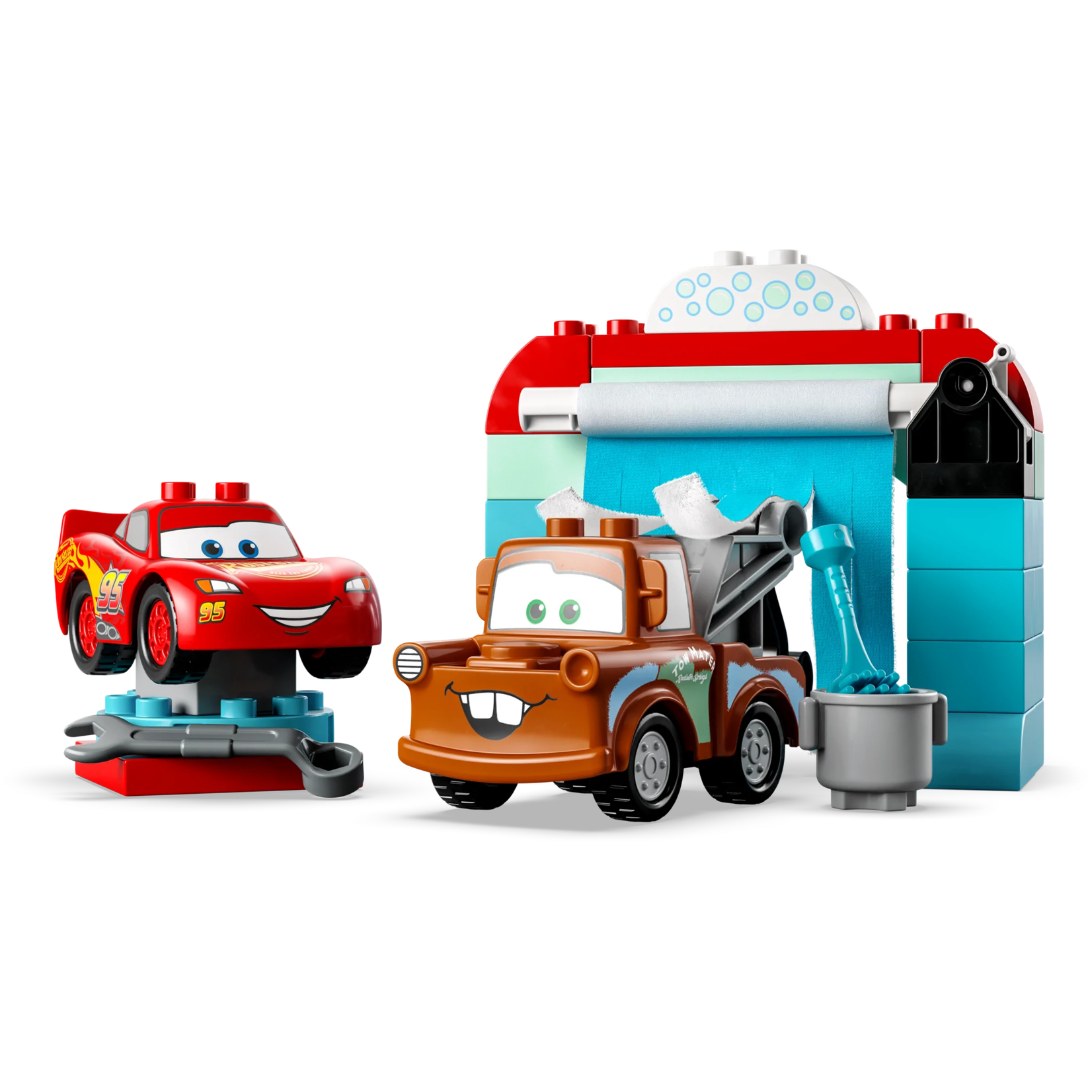 LEGO LEGO Disney Lightning McQueen & Mater's Car Wash Fun 10996
