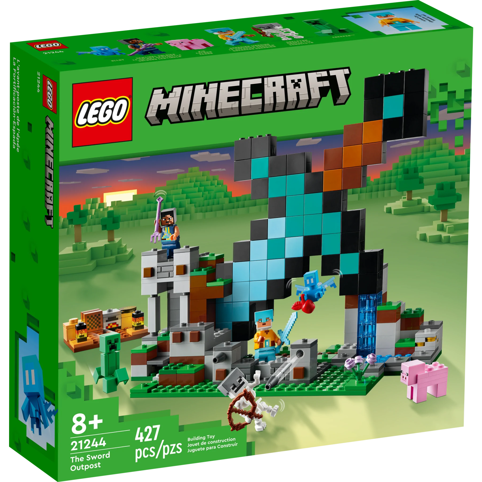 LEGO LEGO Minecraft The Sword Outpost 21244