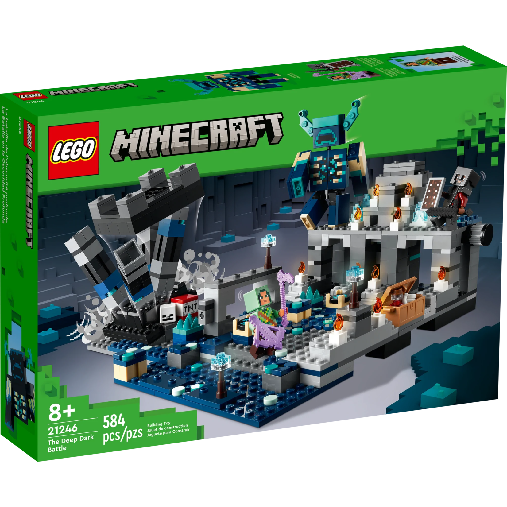 LEGO LEGO Minecraft The Deep Dark Battle 21246