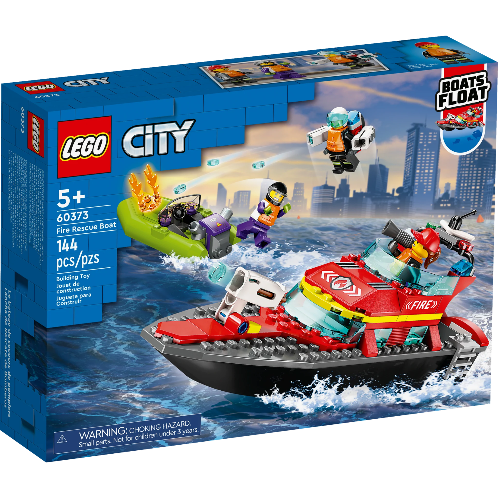 LEGO LEGO City Fire Rescue Boat 60373