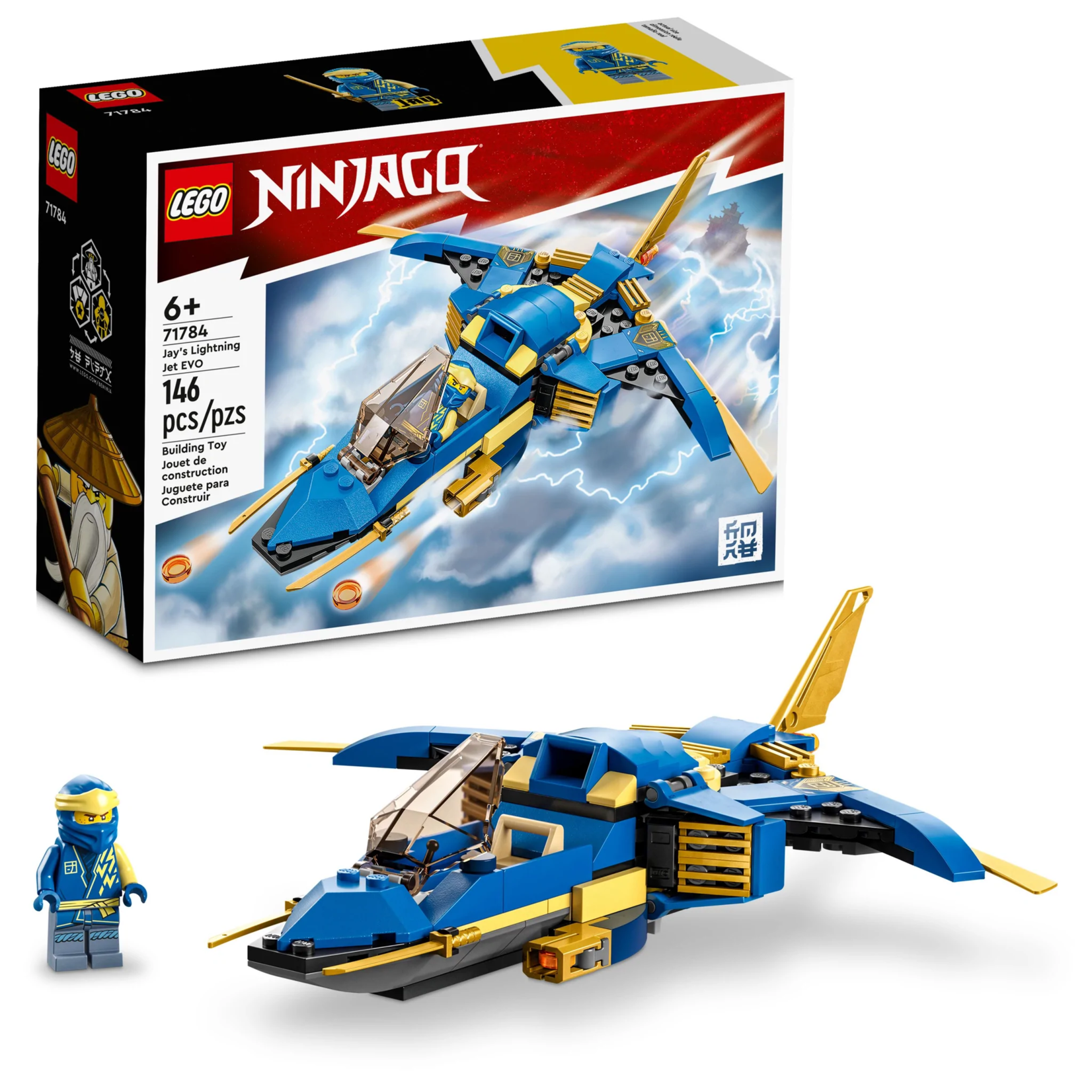 LEGO LEGO NINJAGO Jay’s Lightning Jet EVO 71784