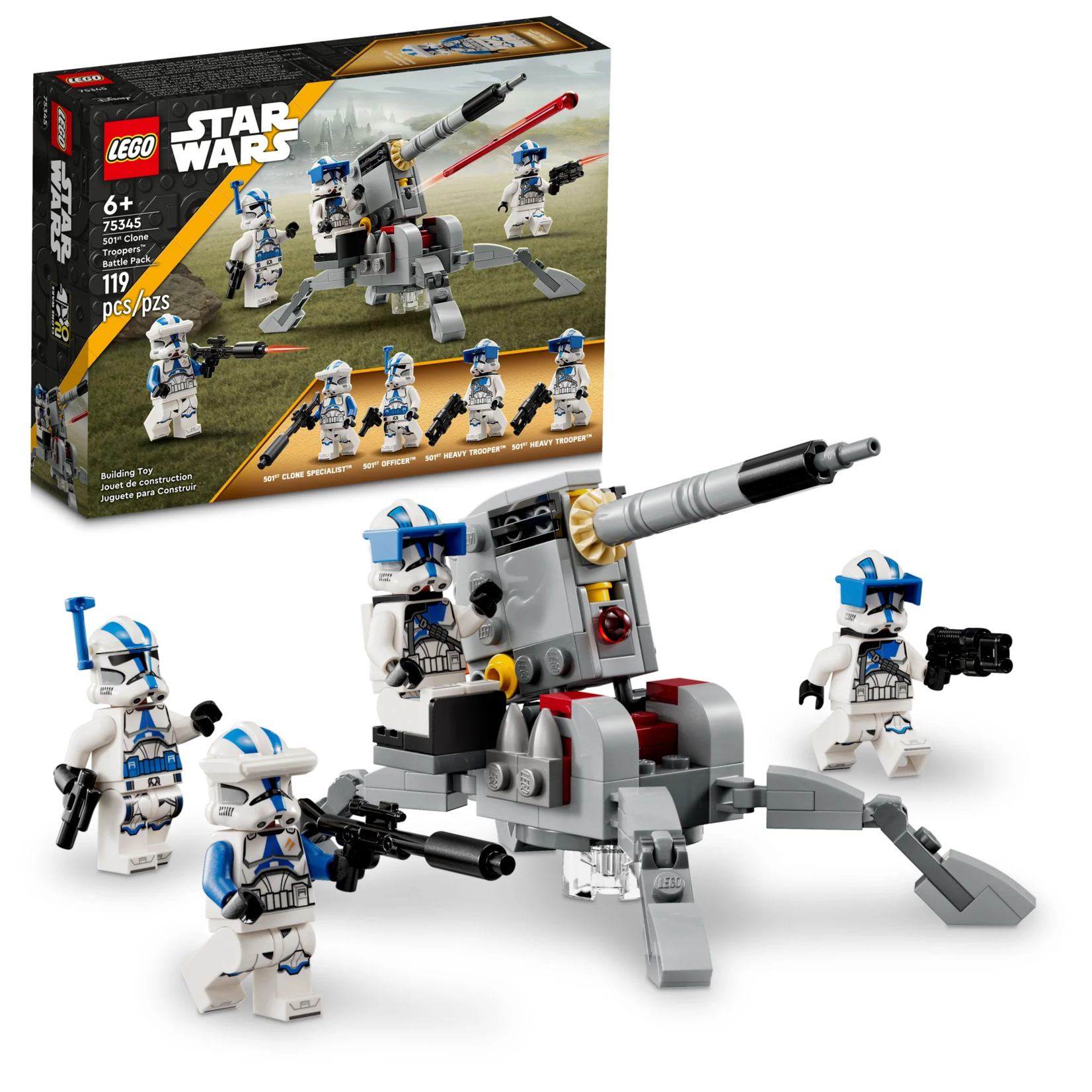 LEGO LEGO Star Wars 501st Clone Troopers™ Battle Pack 75345