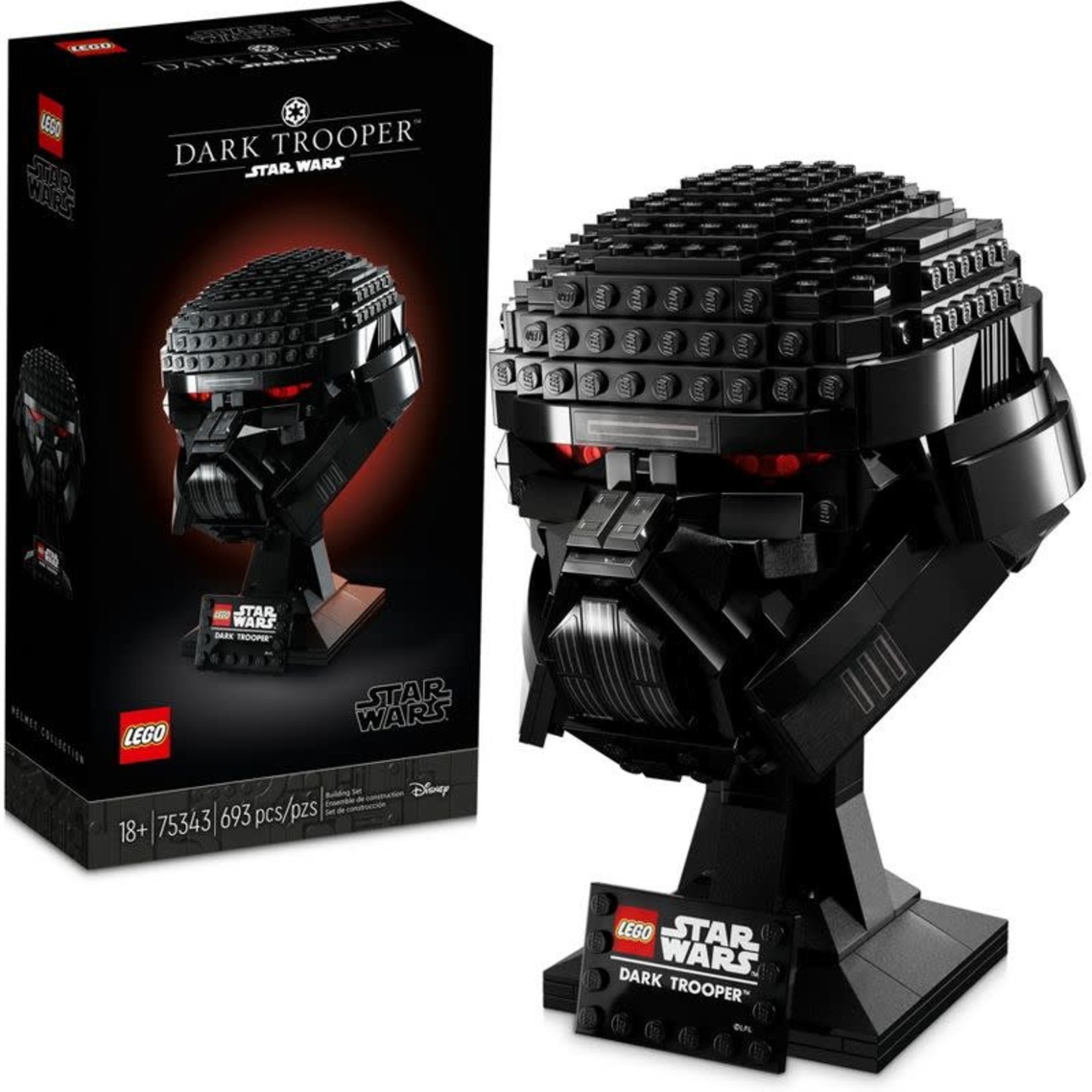 LEGO LEGO Star Wars Dark Trooper Helmet 75343