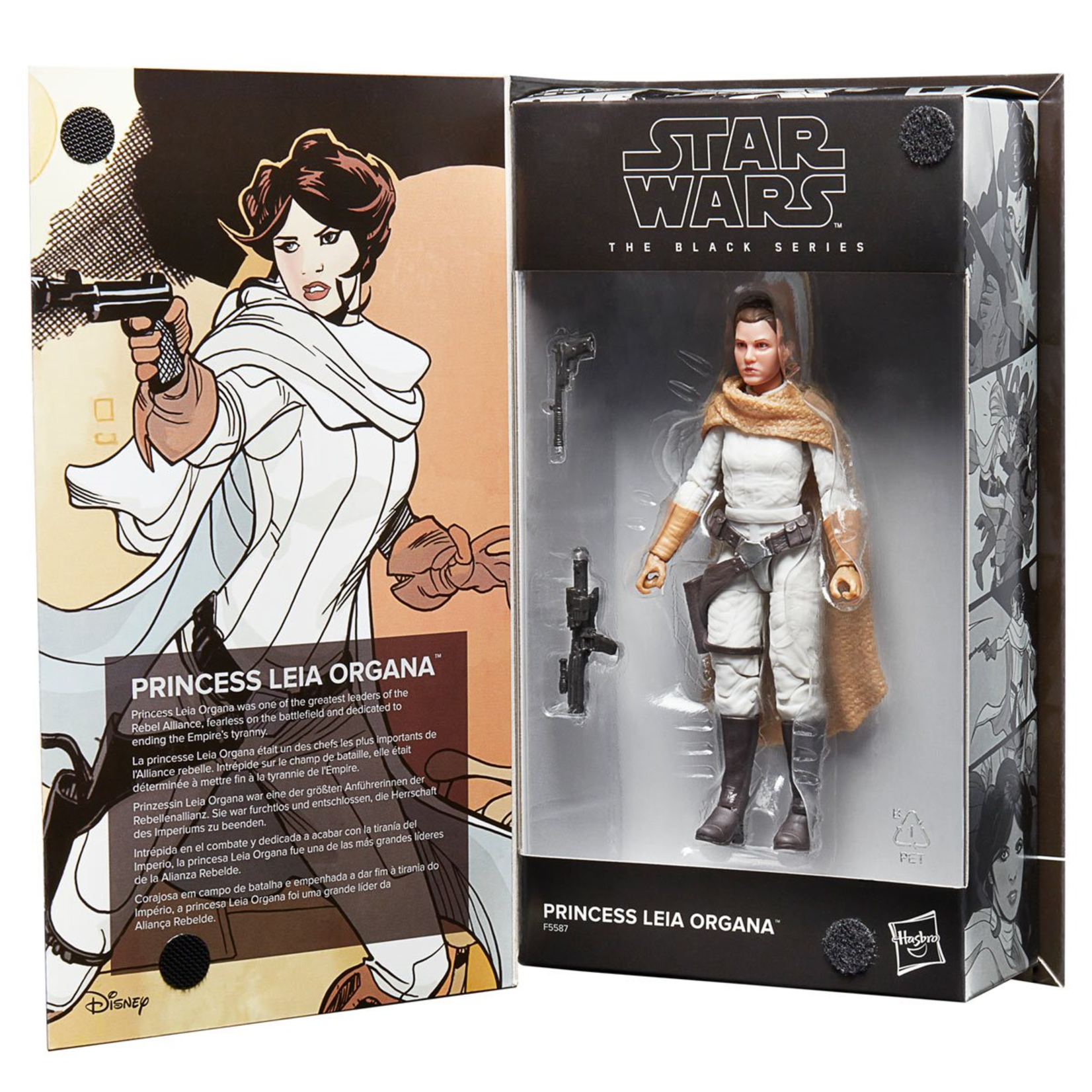 Star Wars The Black Series STAR WARS The Black Series Princess Leia Organa (Comic) 6-Inch Action Figure