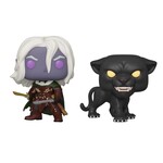 Funko Funko POP! Games: Dungeons and Dragons Drizzt DoUrden with Guenhwyvar 2 Pack Exclusive Vinyl Figures