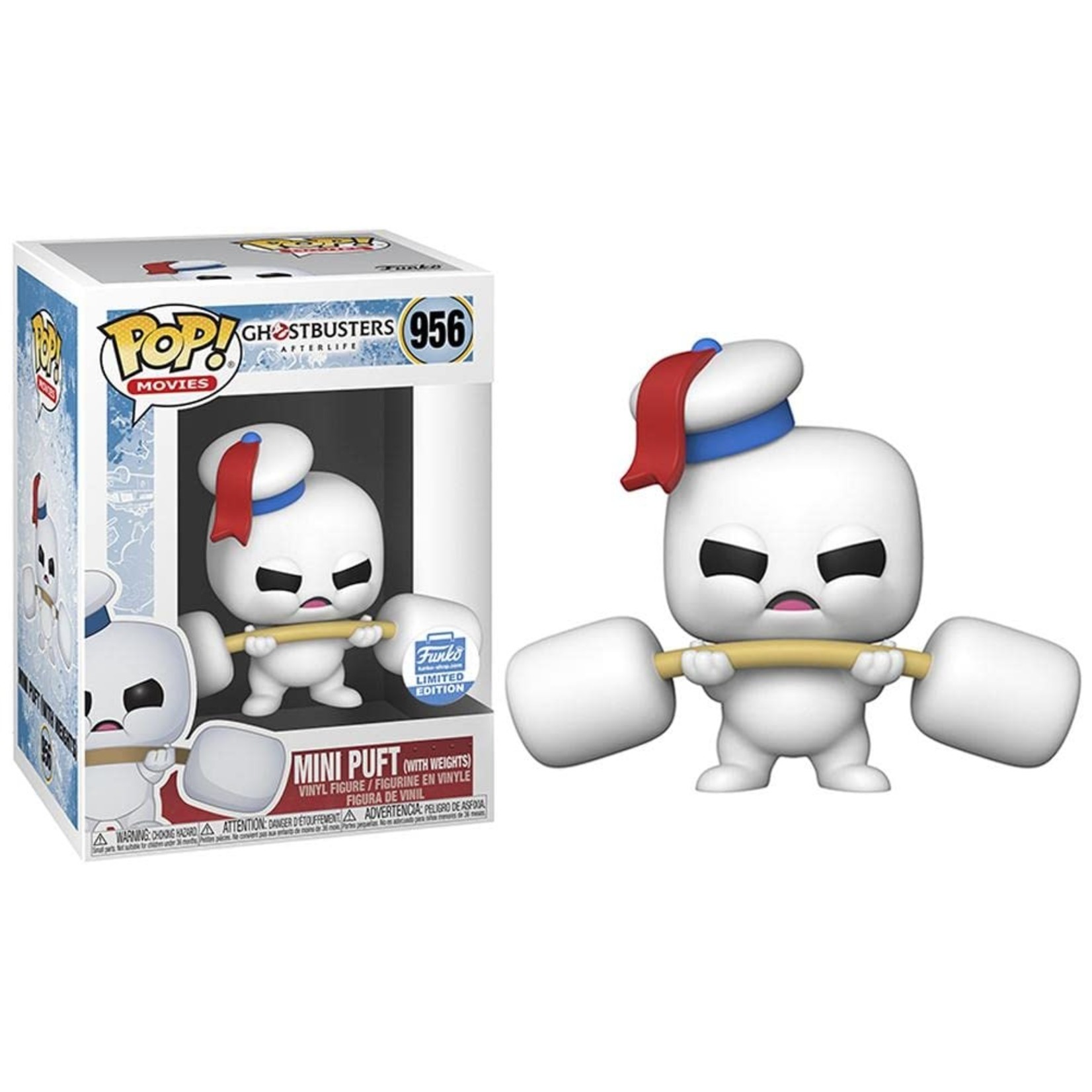 Funko Funko Movies: Ghostbusters Afterlife Mini Puft with Weights