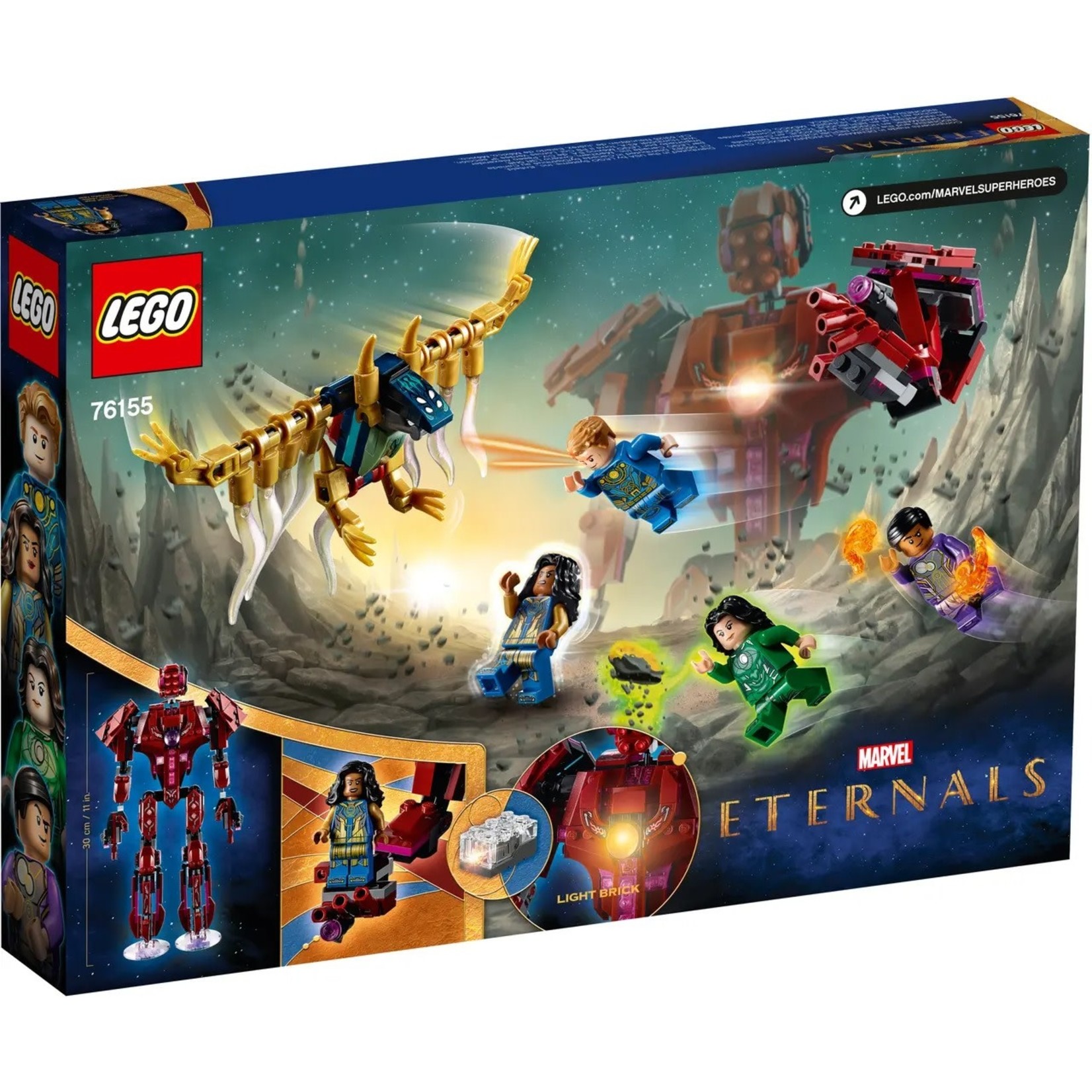 LEGO LEGO Marvel The Eternals In Arishem’s Shadow 76155
