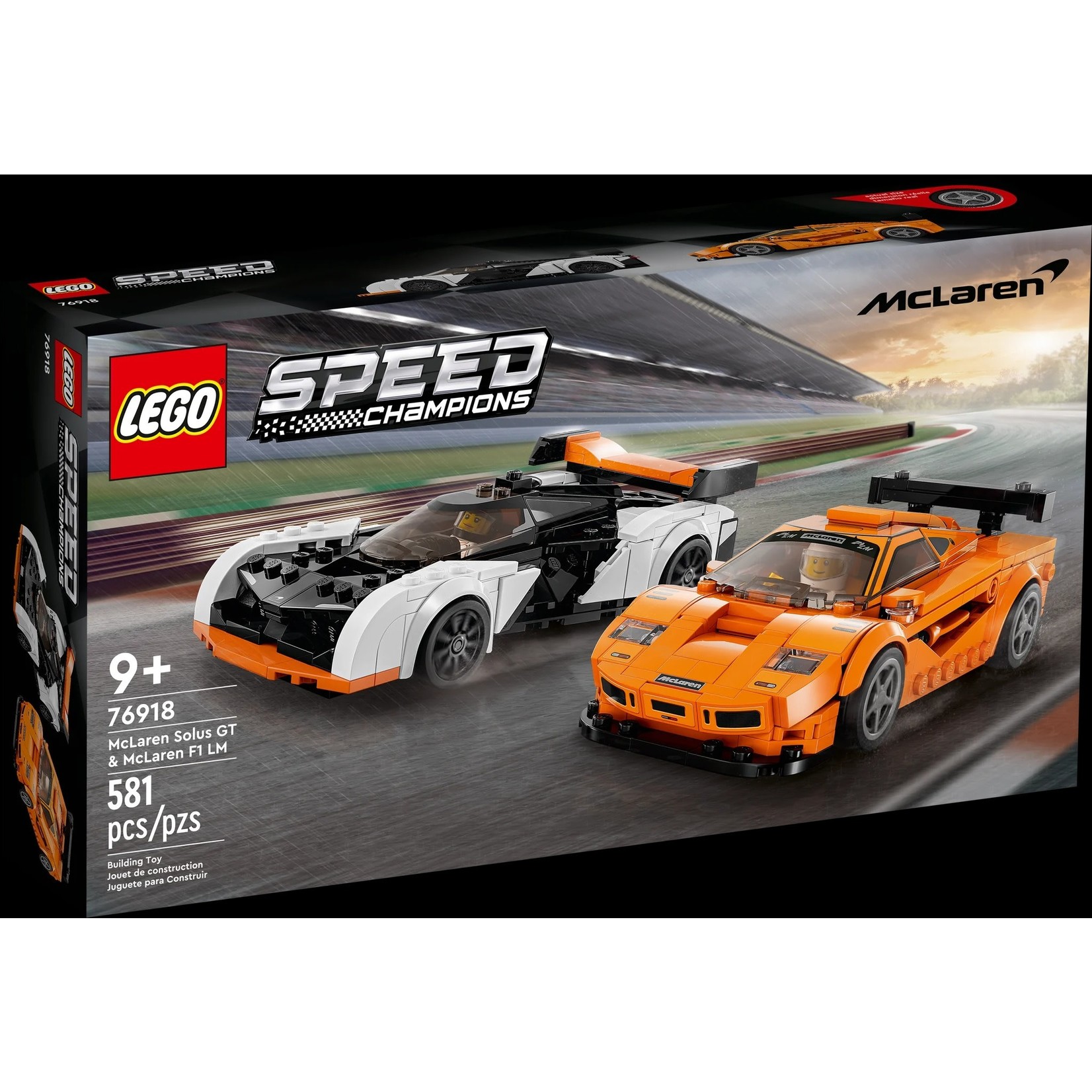 LEGO Speed Champions McLaren Solus GT & McLaren F1 LM 76918 - Rocket City  Toys