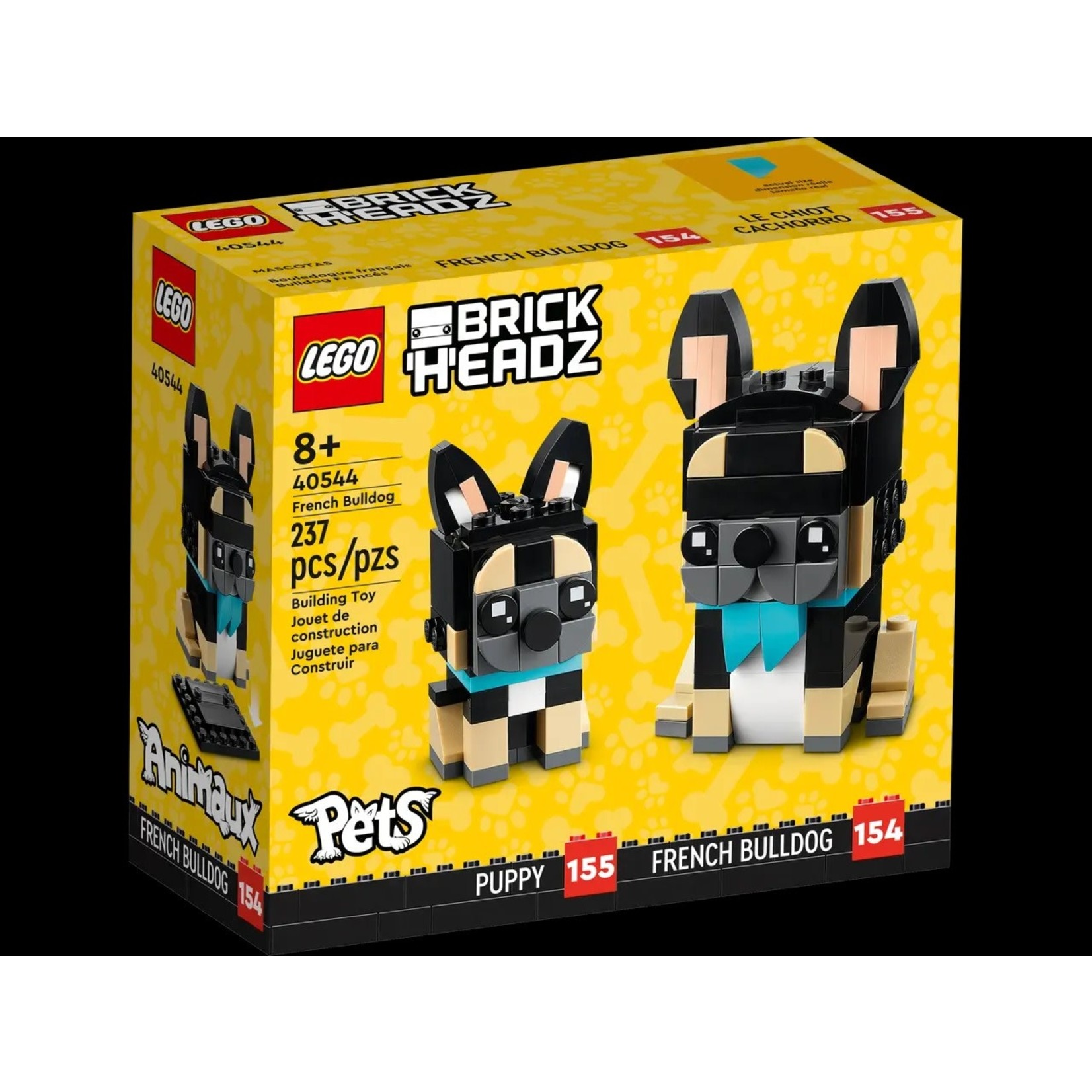LEGO LEGO BrickHeadz Pets – French Bulldog 40544