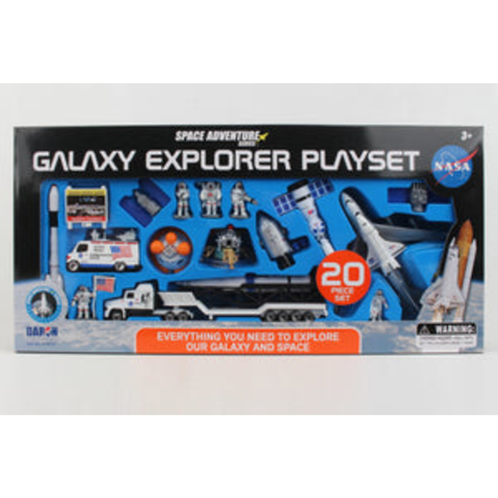 Space Adventure Galaxy Explorer 20 piece playset by Daron Toys