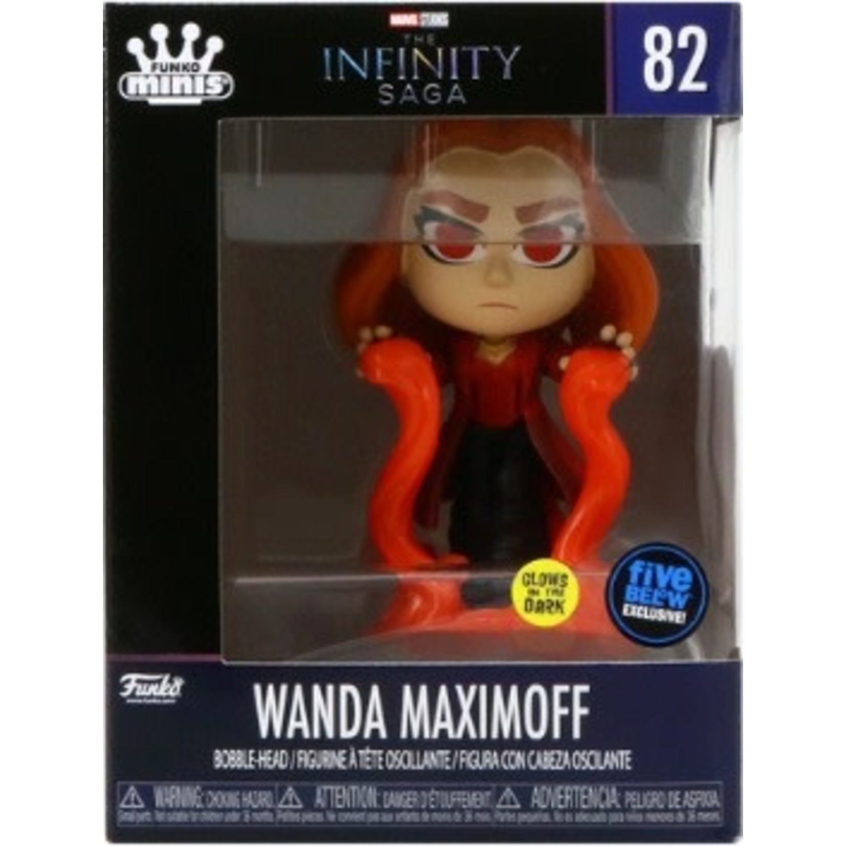 Funko Funko Minis The Infinity Saga Wanda Maximoff (Glow In The Dark)