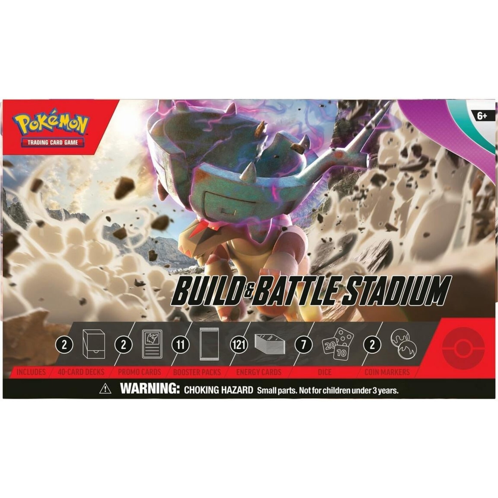 Pokemon Pokemon TCG: Scarlet & Violet Paldea Evolved Build and Battle Stadium