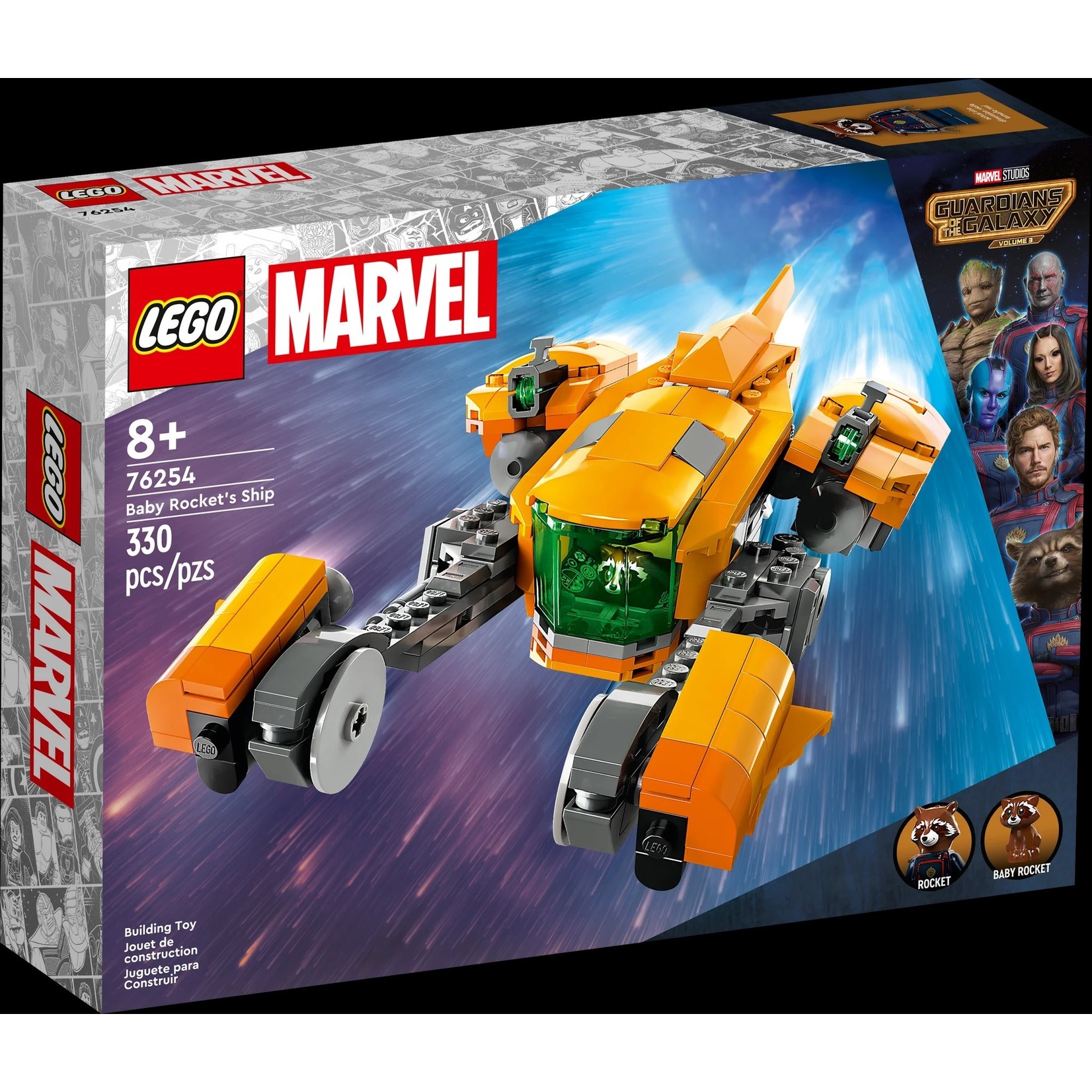 LEGO LEGO Marvel Super Heroes Baby Rocket's Ship 76254