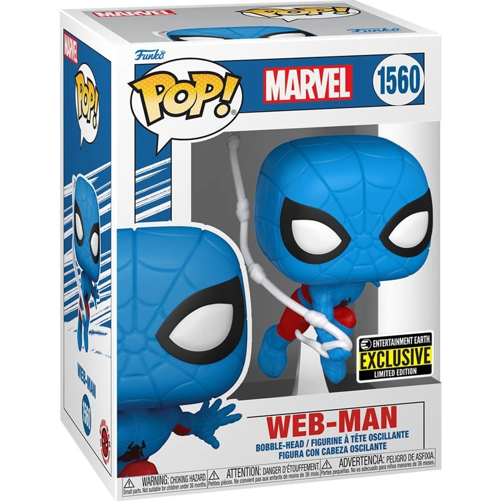 Funko POP! Marvel: Spider-Man Web-Man #1560 - Entertainment Earth Exclusive  (PREORDER) - Rocket City Toys