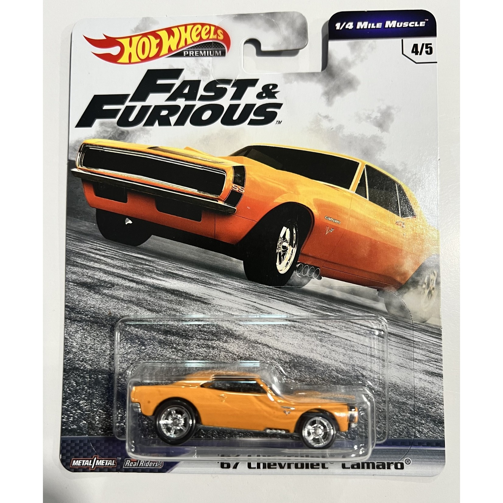 Hot Wheels Premium Fast & Furious 1/4 Mile Muscle Set
