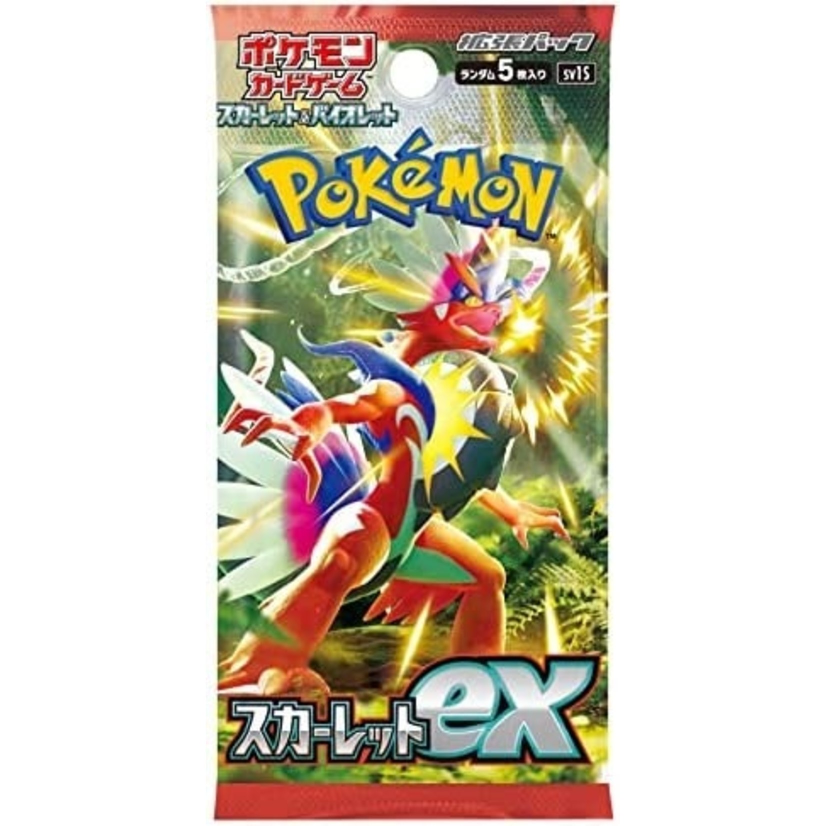 Pokemon Pokemon TCG: Japanese Scarlet Booster Pack