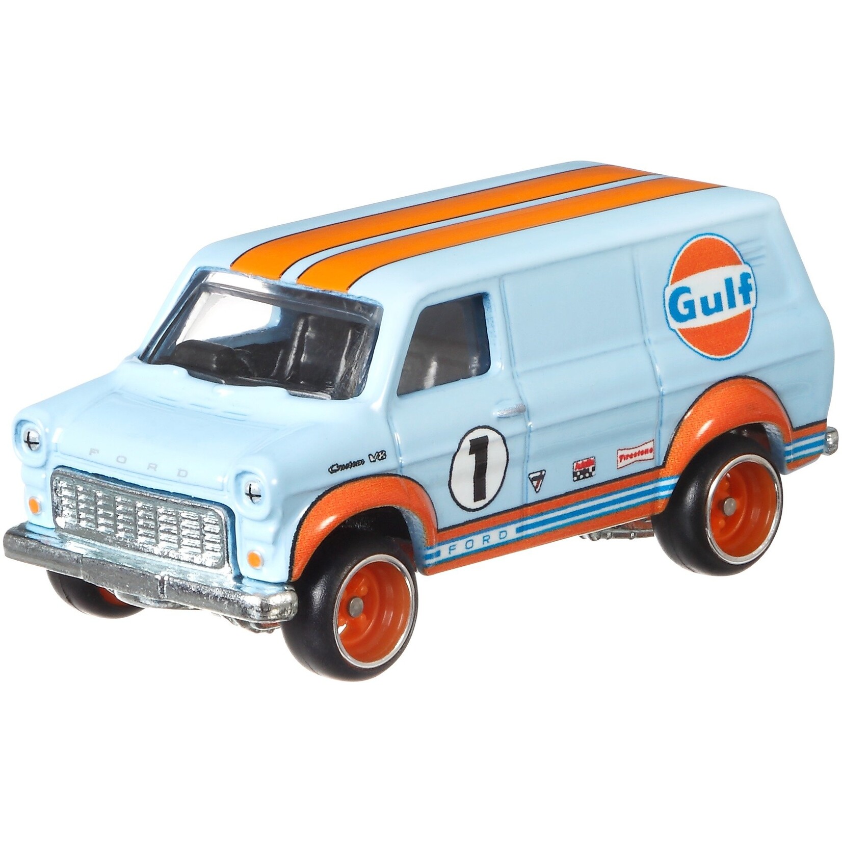 Hot Wheels CAR Culture Cargo Carriers Ford Transit Super Van Vehicle