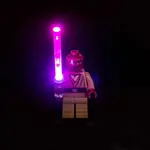 Light My Bricks LED LEGO Star Wars Lightsaber Light - Purple/Dark Pink