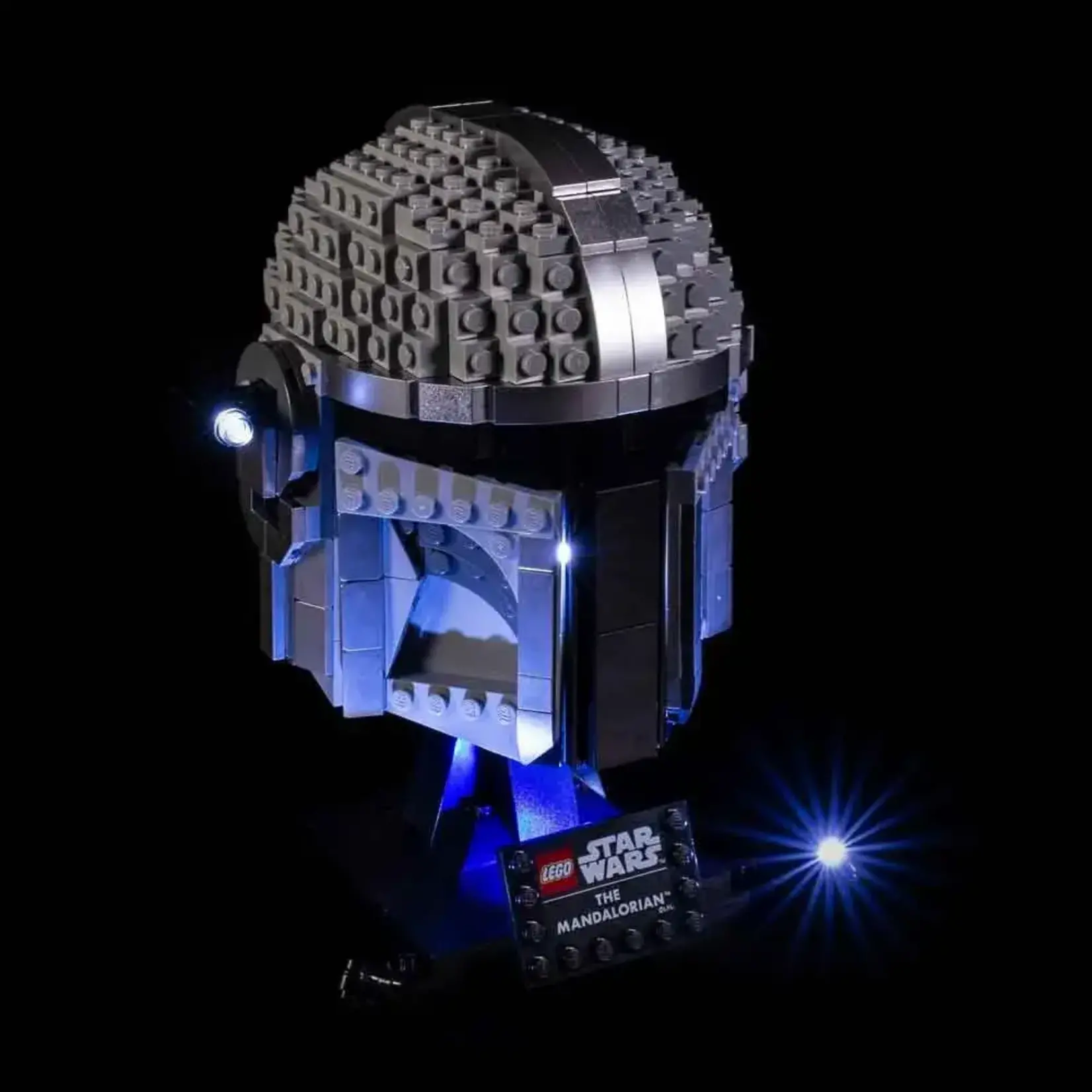 Light My Bricks LEGO The Mandalorian Helmet #75328 Light Kit