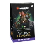 Magic: The Gathering Wilds of Eldraine Commander Deck Virtue and Valor