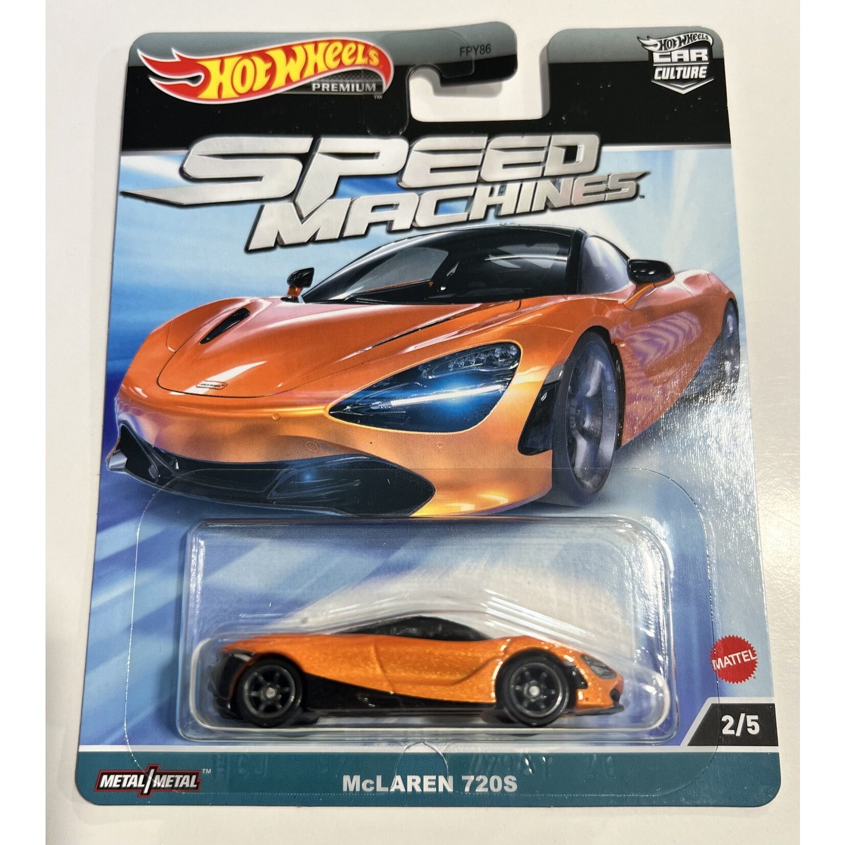Hot Wheels Speed Machines McLaren 720S 2/5 Premium