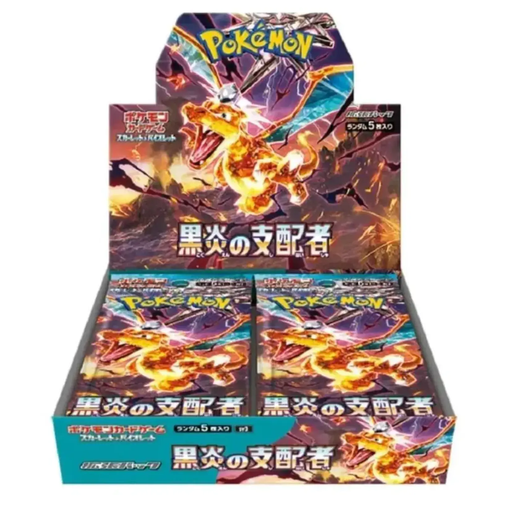 Pokémon TCG: Japanese Ruler of the Black Flame (Sv3) Booster Box (30